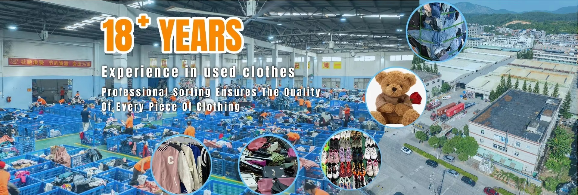 Quality Used Clothes factory